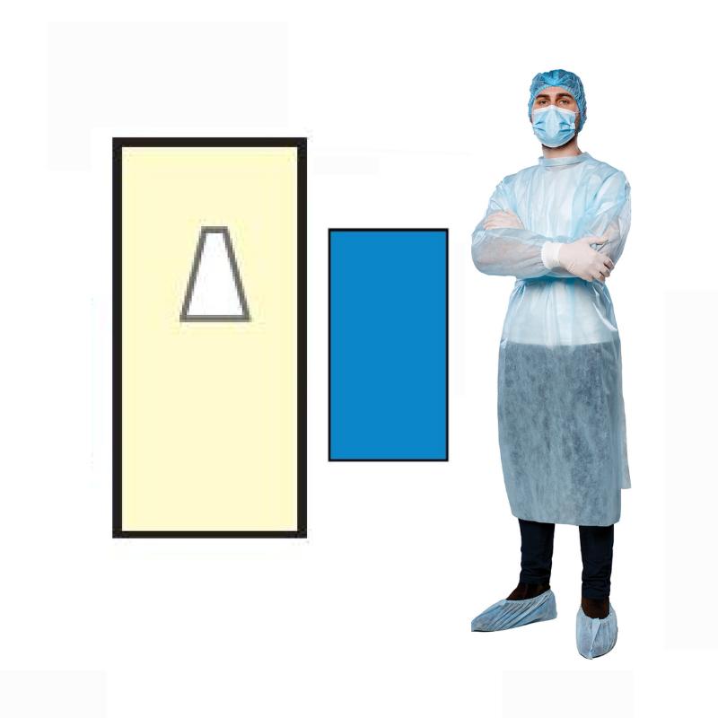 Комплект одягу та покриттів операційних для стоматології №10, стерильний одноразового використання ,ТМ «АХІЛЛ»